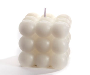 Cube Bubble Candle