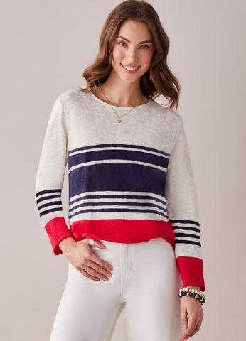Cotton Popover Sweater