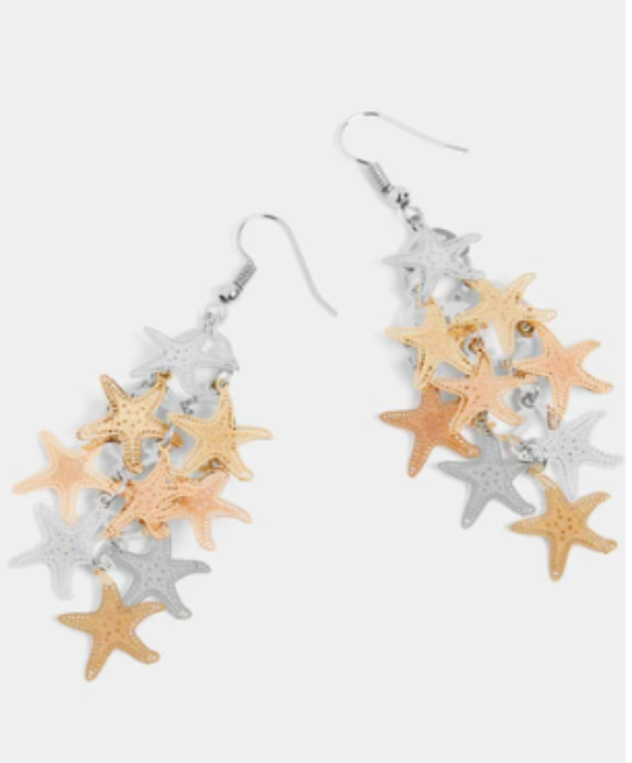 Starfish Chandelier Earring
