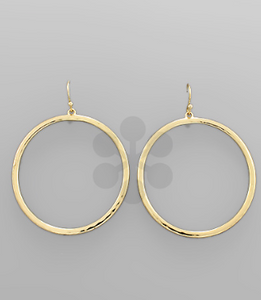 Front Circle Earring