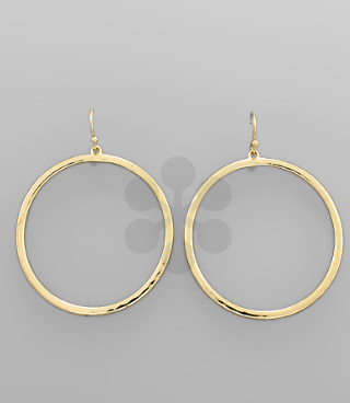 Front Circle Earring
