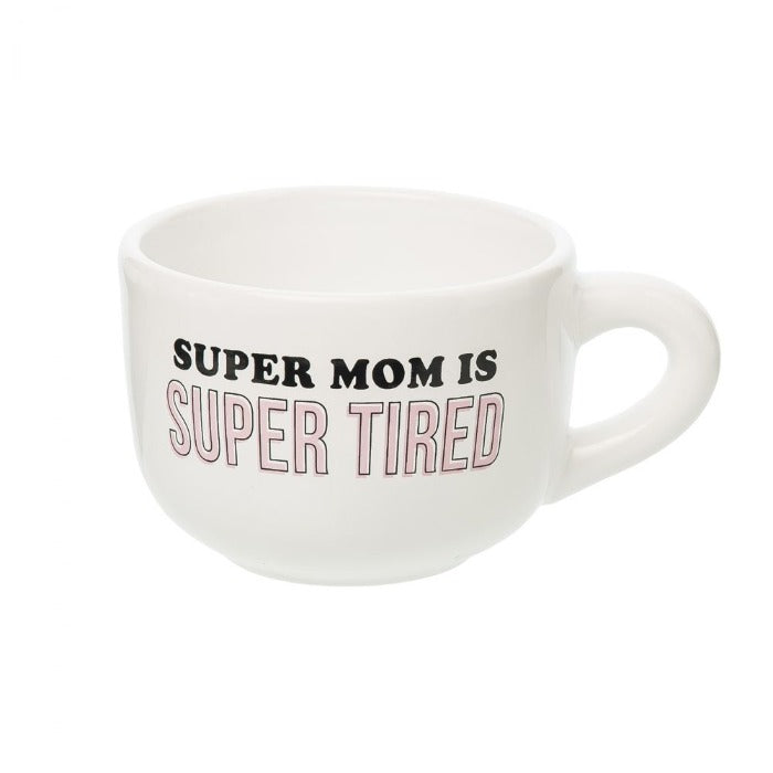 Oversized Sentiment Cappuccino Mug