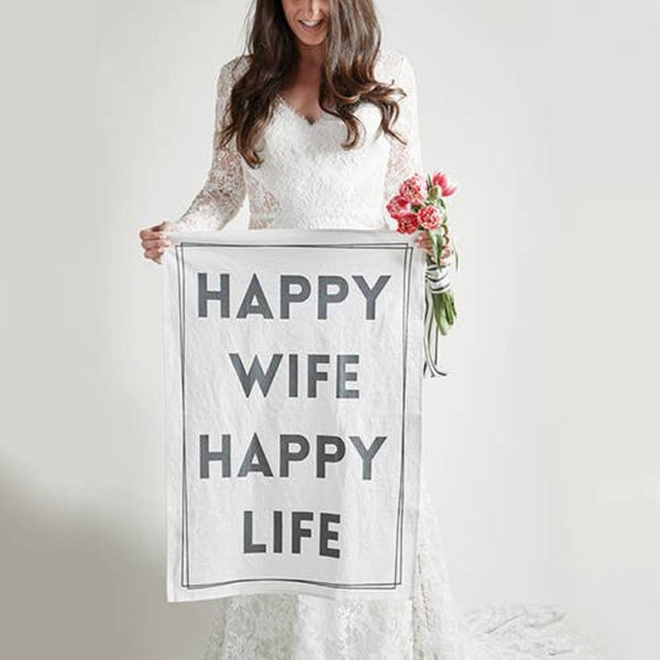 Happy Wife Towel