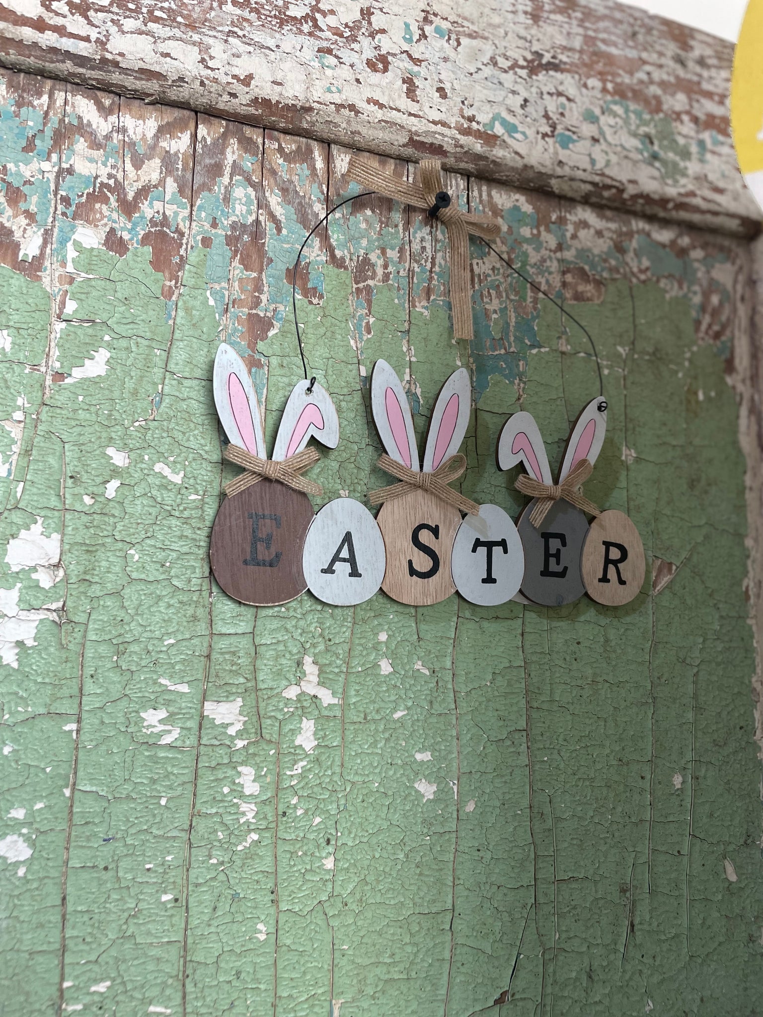 Bunny Ears Easter Hanger