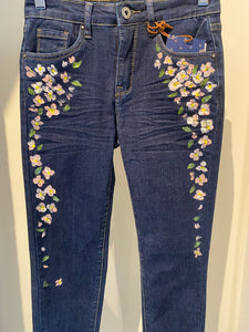 Hand-Painted Jean