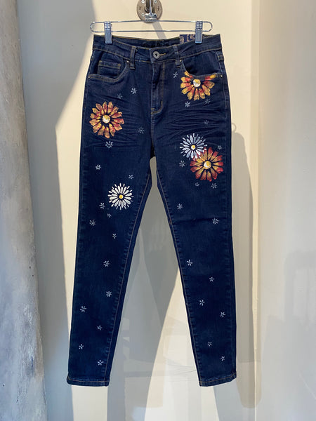 Hand-Painted Jean