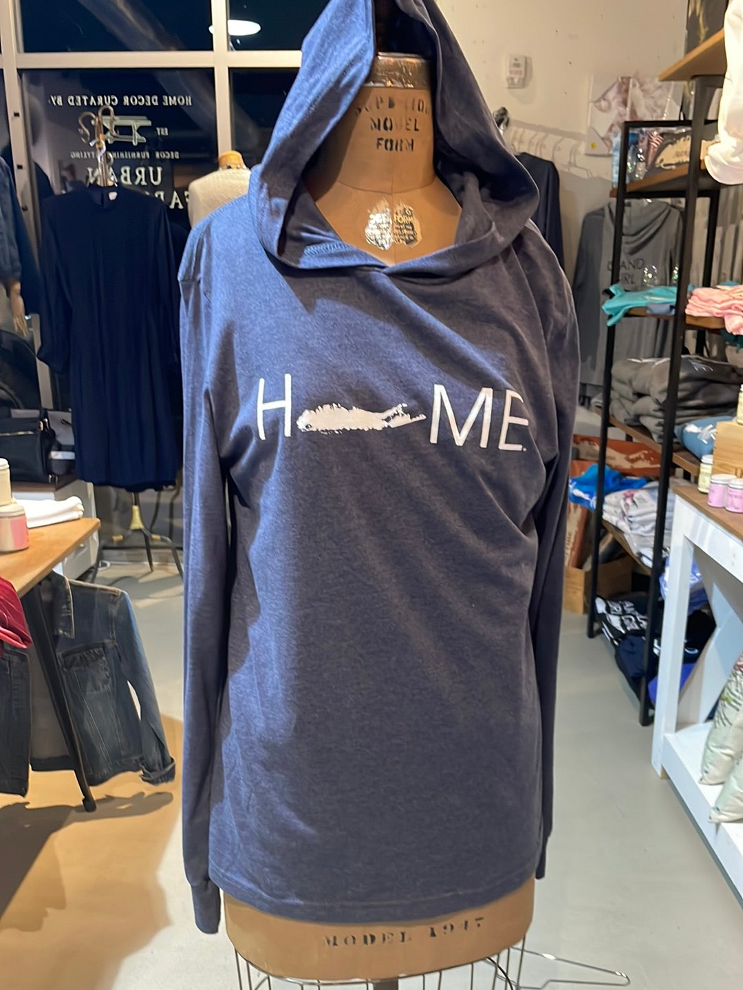 Home L/S Hooded Tee